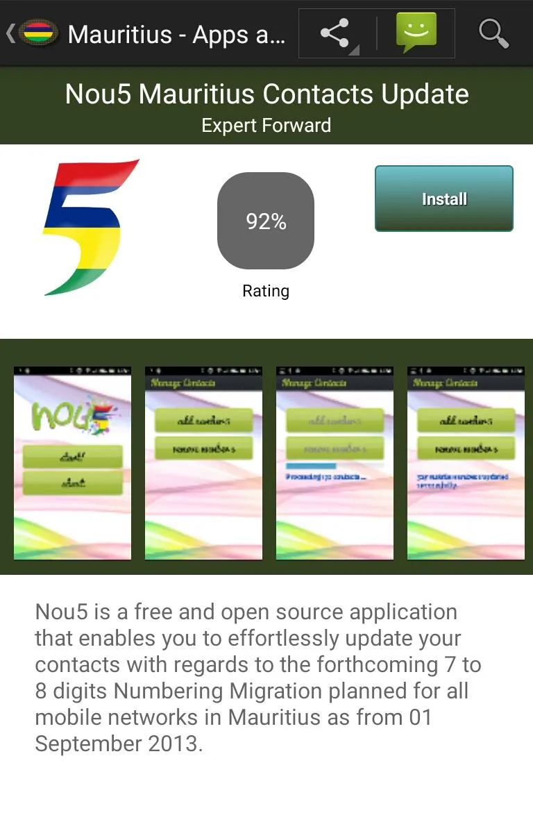 Mauritian apps | Indus Appstore | Screenshot