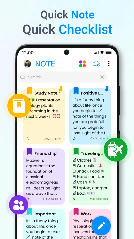 Notes: Notebook & Notepad | Indus Appstore | Screenshot