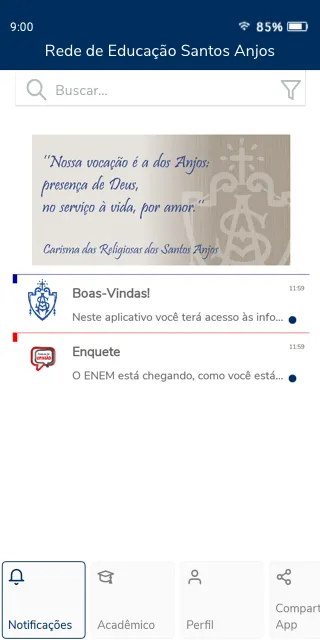 Rede de Educação Santos Anjos | Indus Appstore | Screenshot