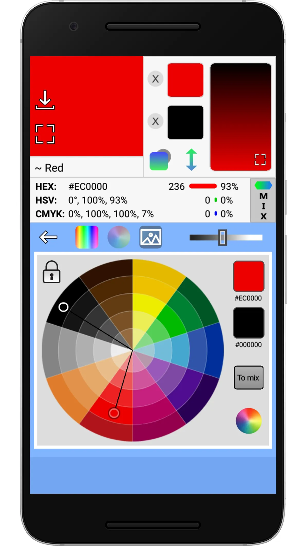 Color Picker & Gradient Wallp | Indus Appstore | Screenshot