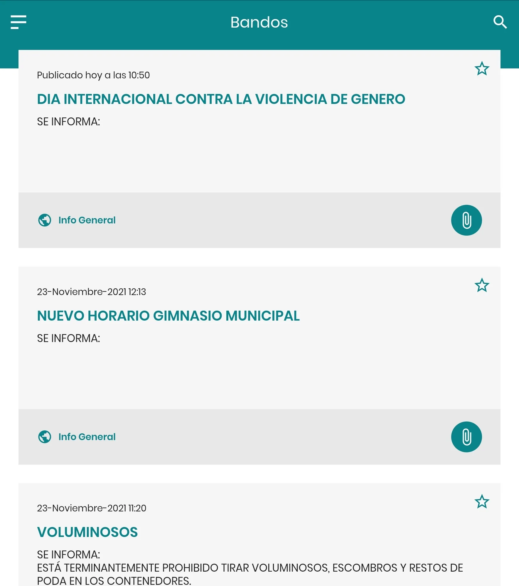 Galisteo Informa | Indus Appstore | Screenshot