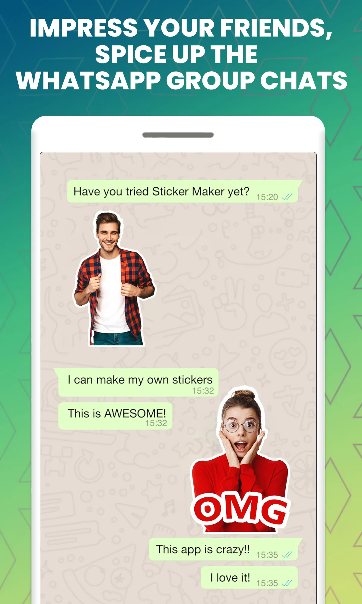 Magic Sticker Maker WASticker | Indus Appstore | Screenshot