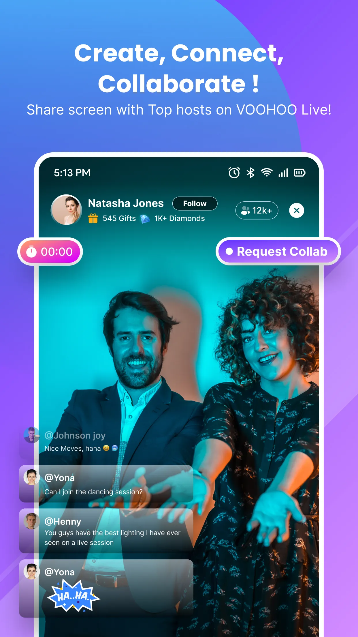 VOOHOO live Streaming App | Indus Appstore | Screenshot