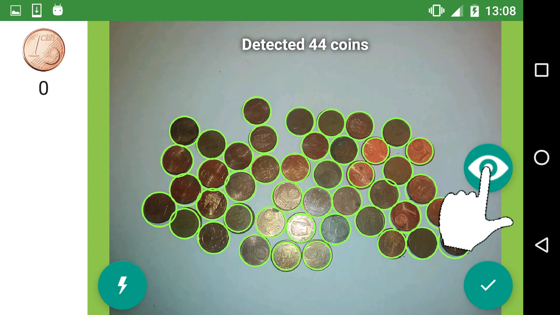 Coin Counter Camera | Indus Appstore | Screenshot