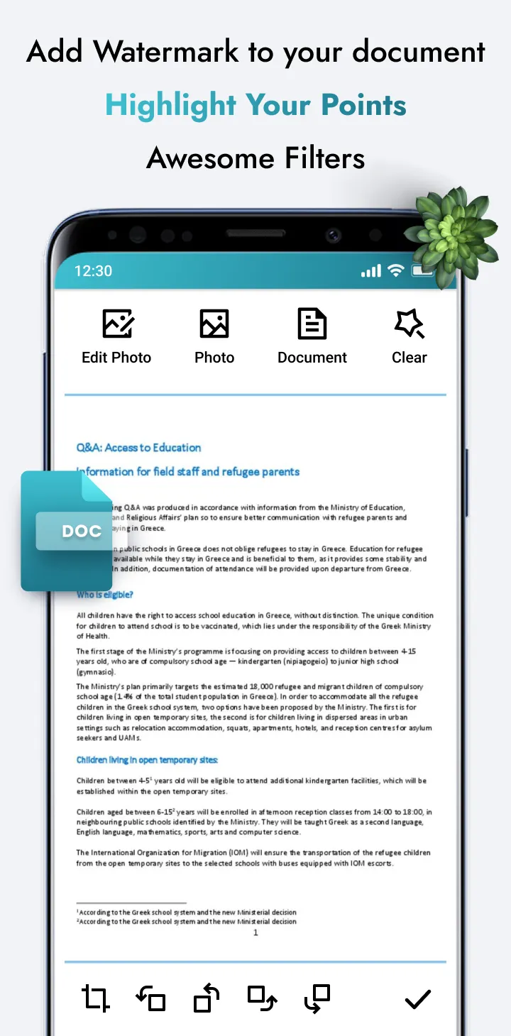 Doc scanner 2023 | Indus Appstore | Screenshot