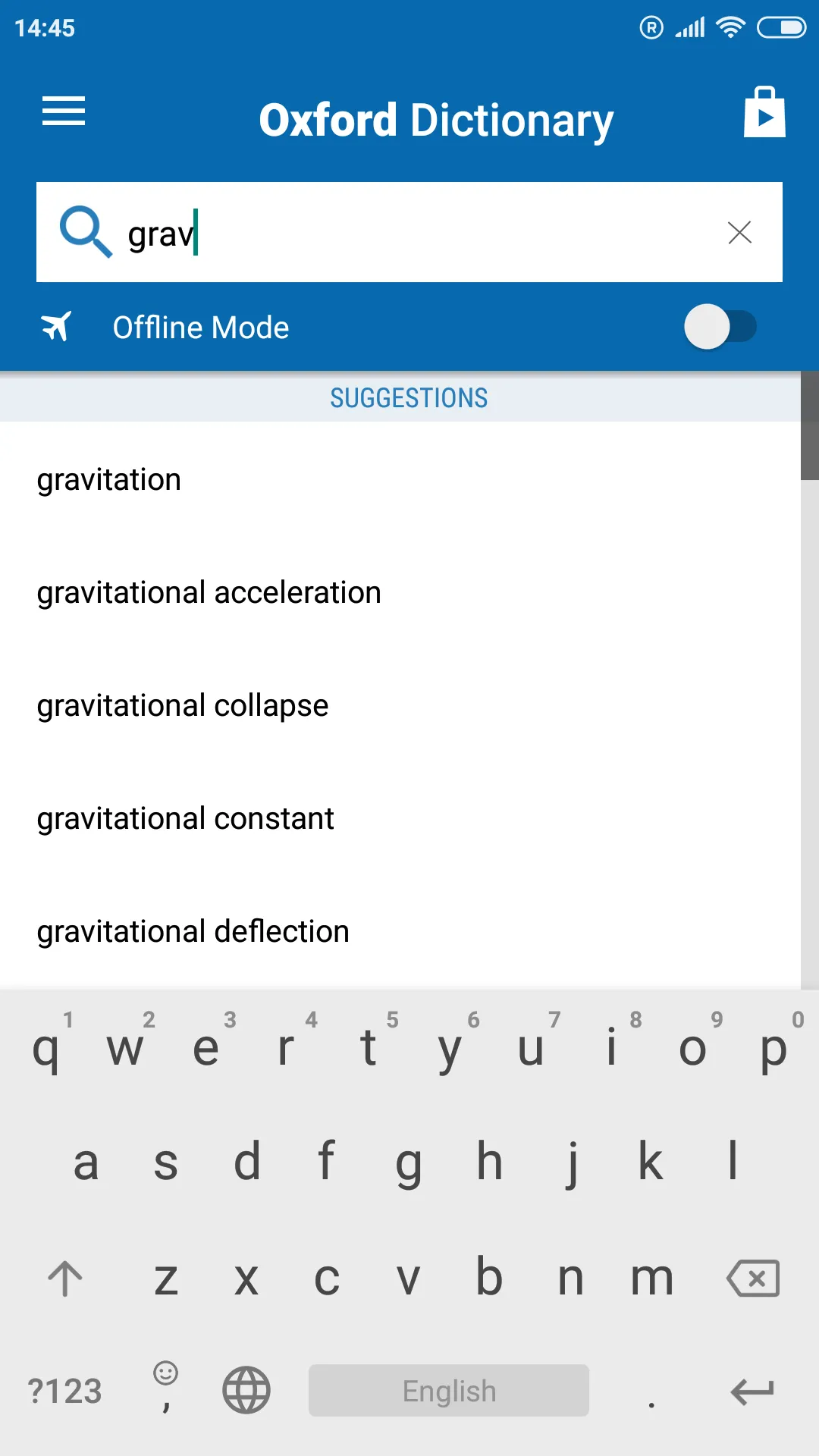 Oxford Dictionary of Astronomy | Indus Appstore | Screenshot