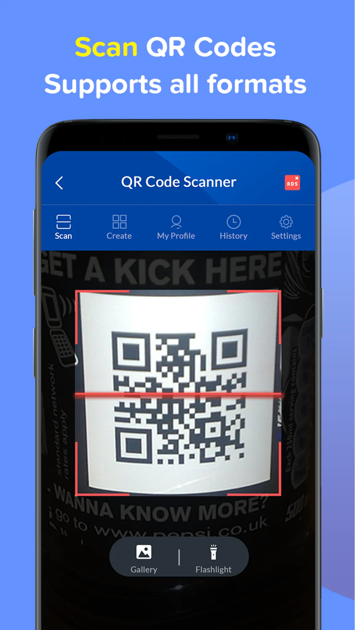 QR scanner - Barcode reader | Indus Appstore | Screenshot