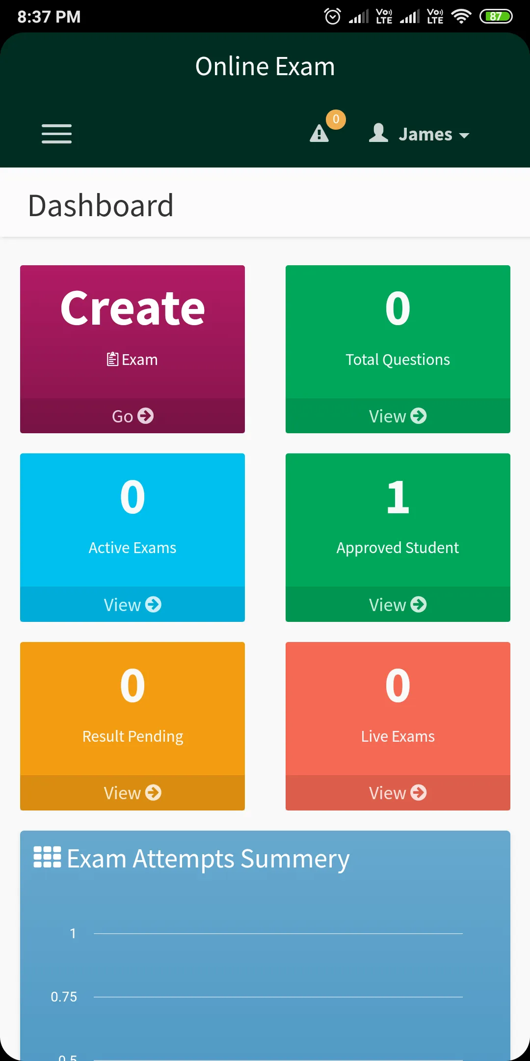 Online Exams | Indus Appstore | Screenshot