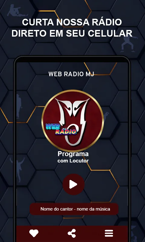 Web Rádio MJ | Indus Appstore | Screenshot