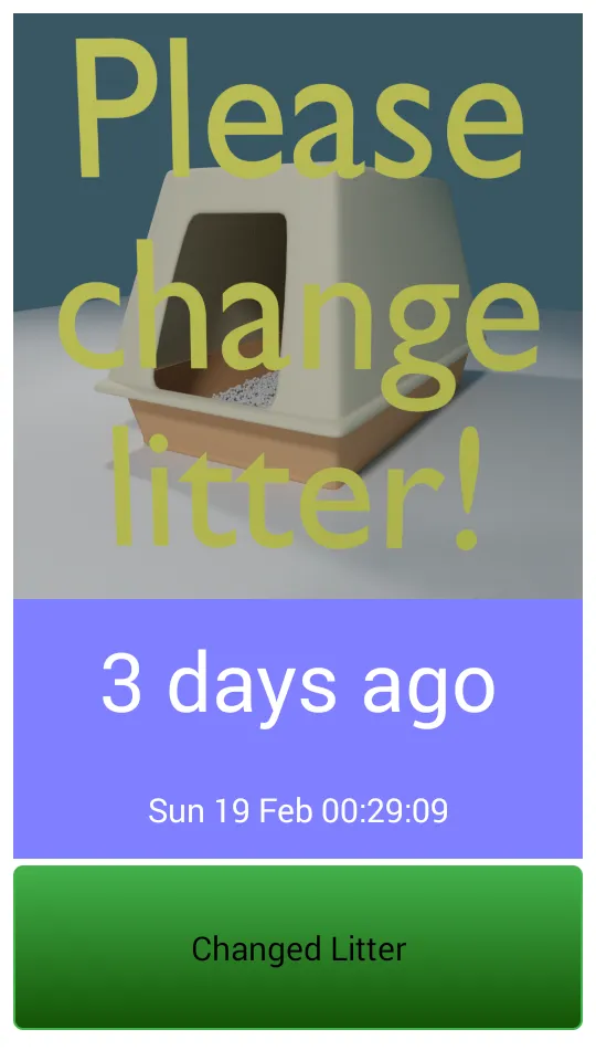 Cat Litter Reminder | Indus Appstore | Screenshot