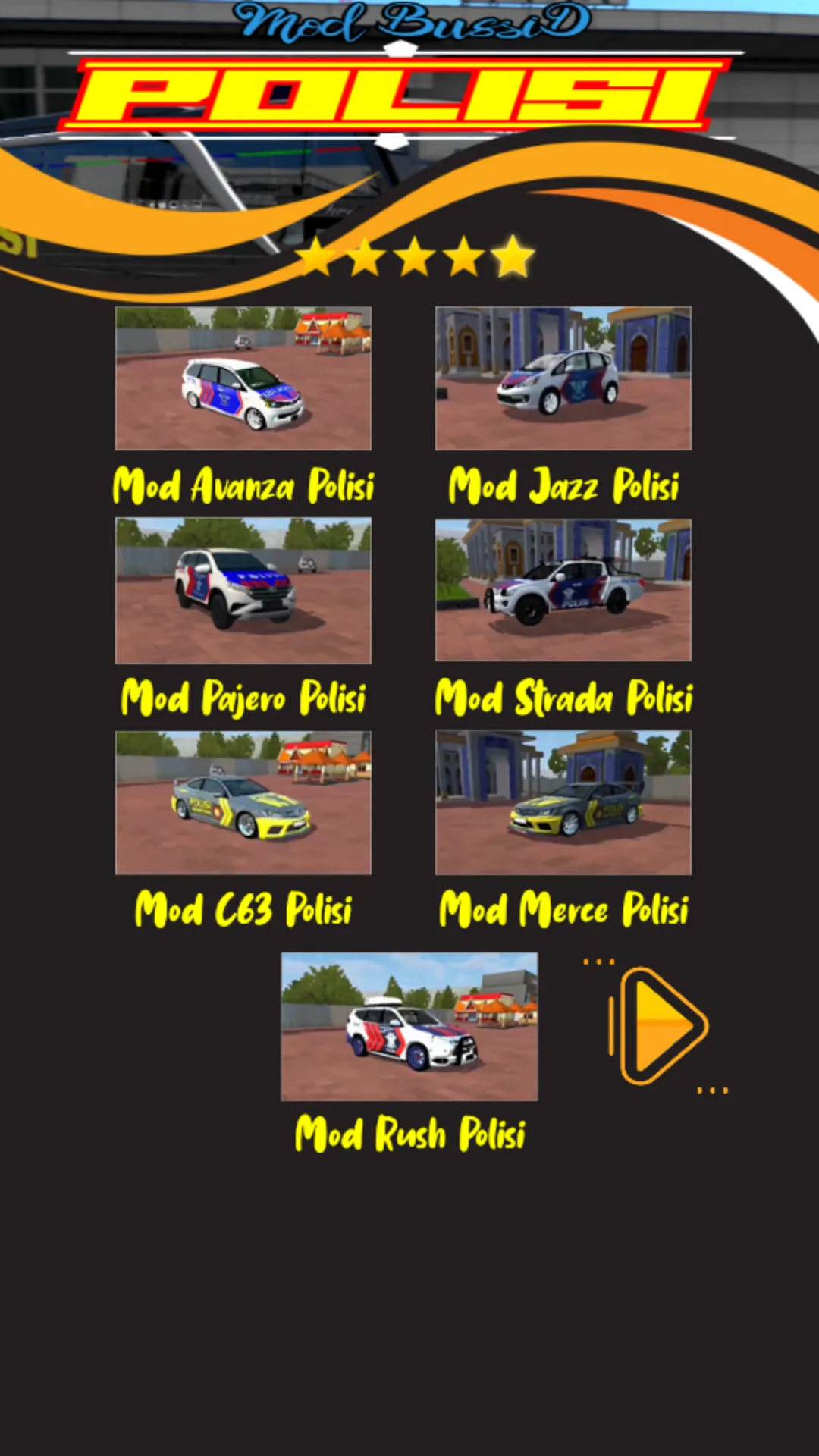 Mod Bussid Polisi Lengkap | Indus Appstore | Screenshot