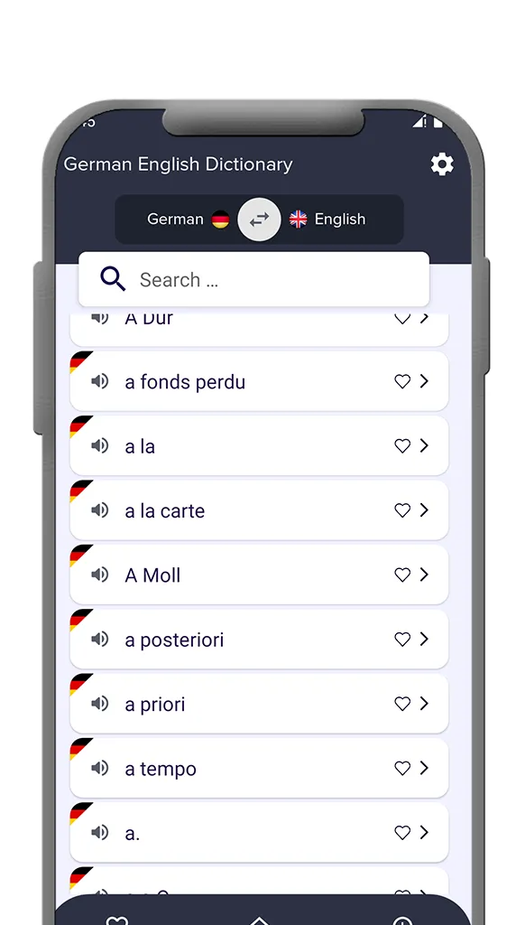 German - English Dictionary | Indus Appstore | Screenshot