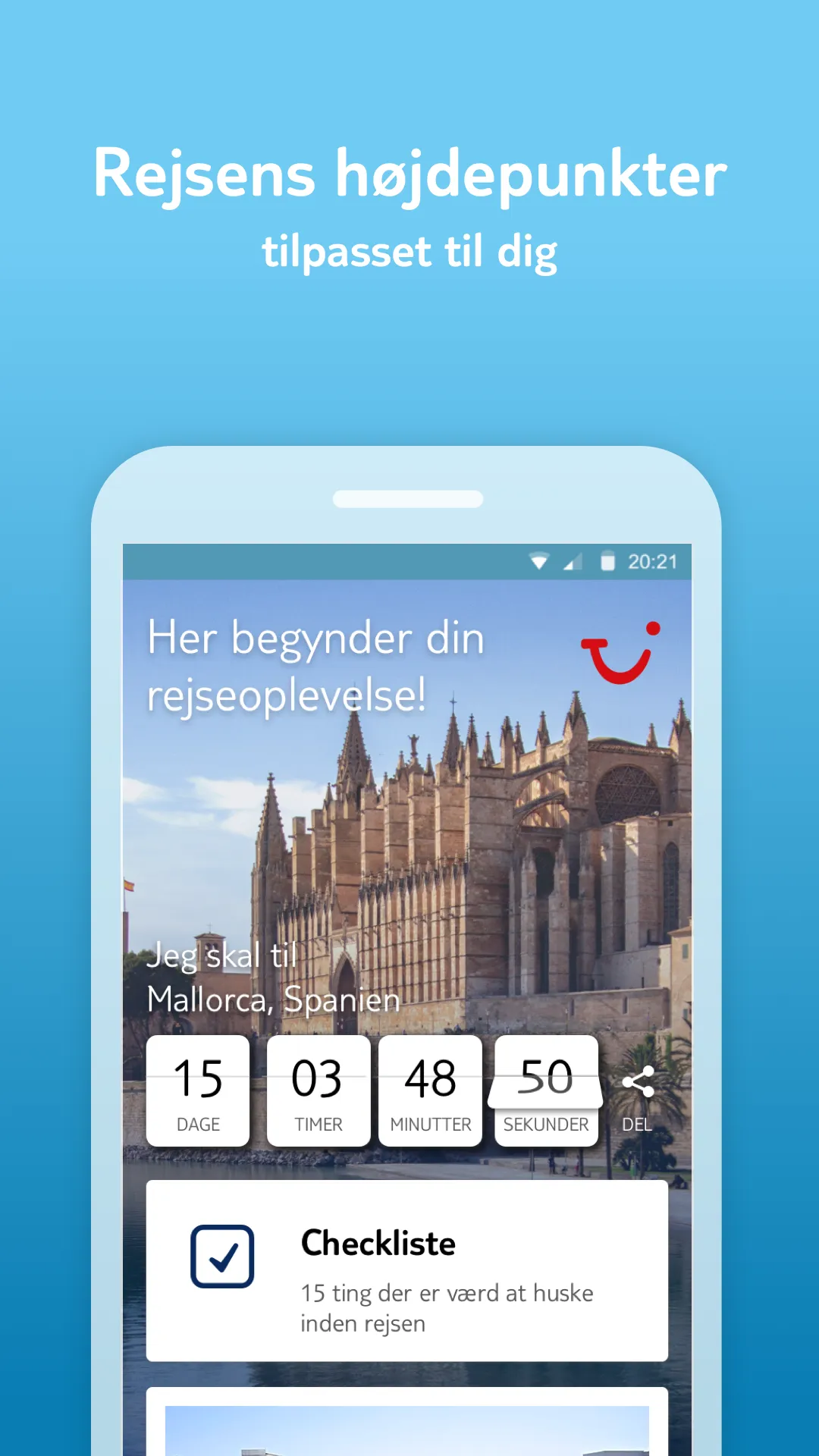 TUI Danmark – din rejseapp | Indus Appstore | Screenshot