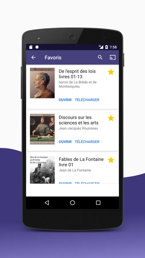 French AudioBook Library | Indus Appstore | Screenshot