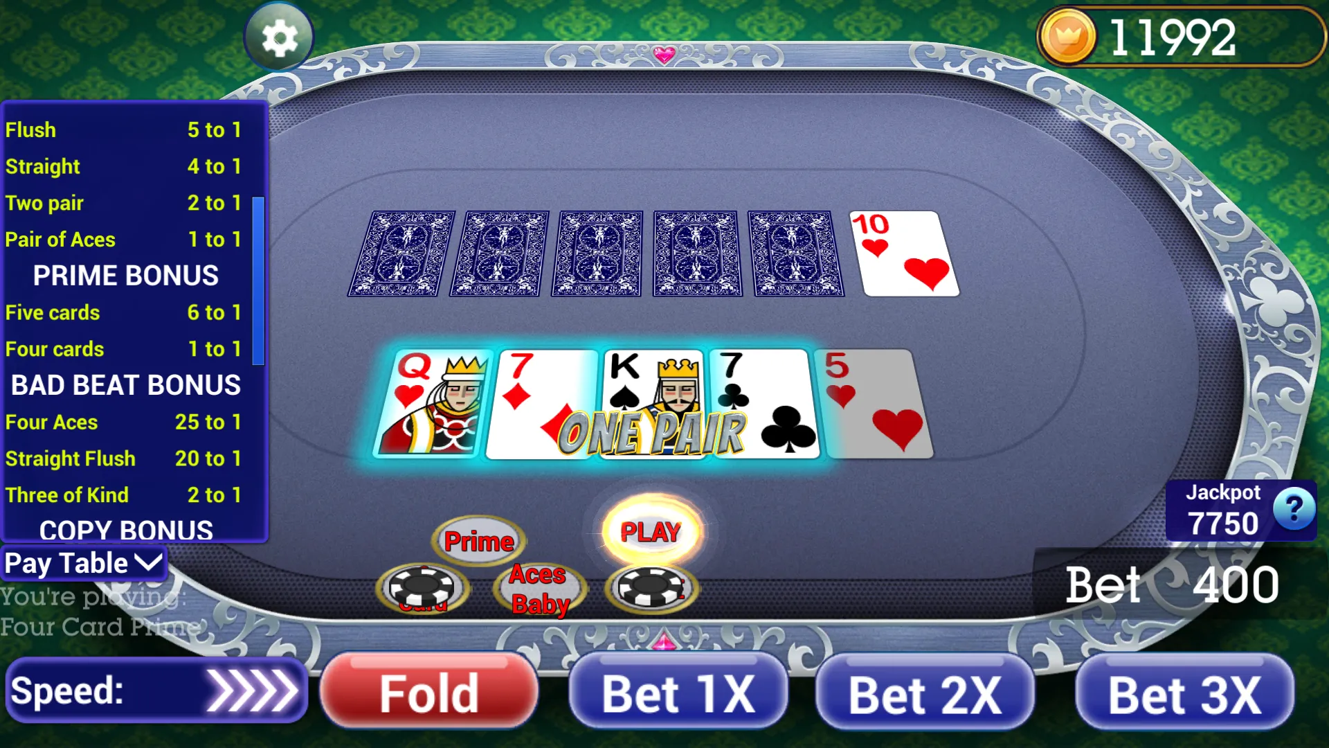 Poker Four Card | Indus Appstore | Screenshot