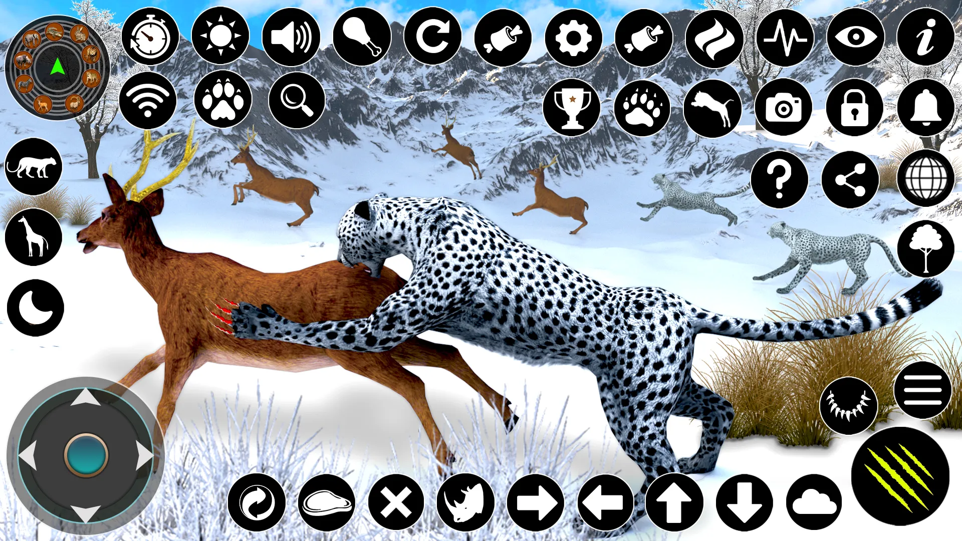 Wild Snow Leopard Simulator | Indus Appstore | Screenshot