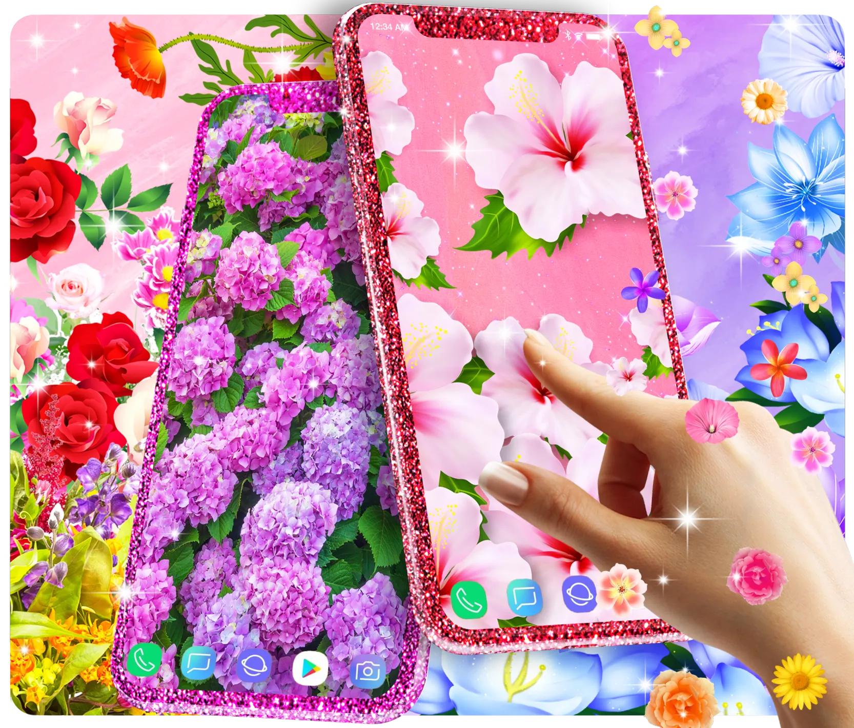 Summer flowers live wallpaper | Indus Appstore | Screenshot