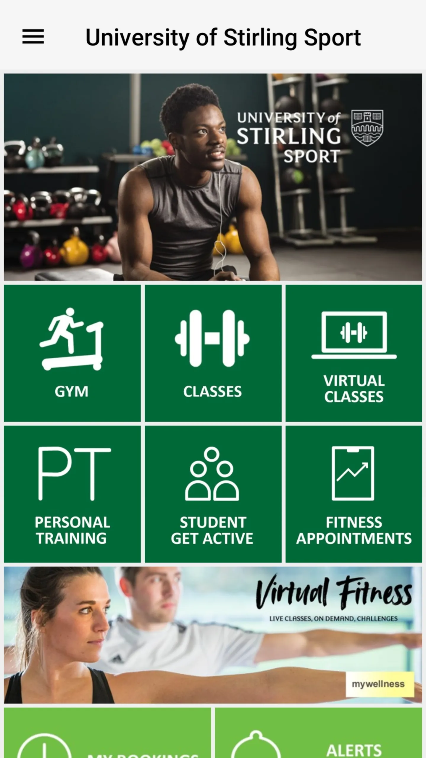 University of Stirling Sport | Indus Appstore | Screenshot