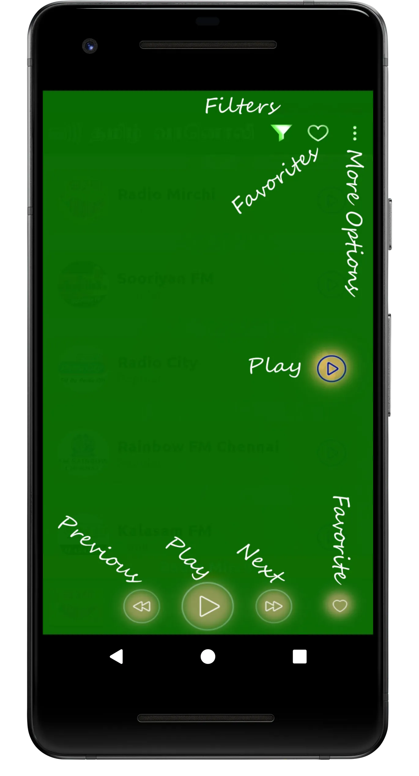 தமிழ் வானொலி (Tamil/Tamizh Vaa | Indus Appstore | Screenshot