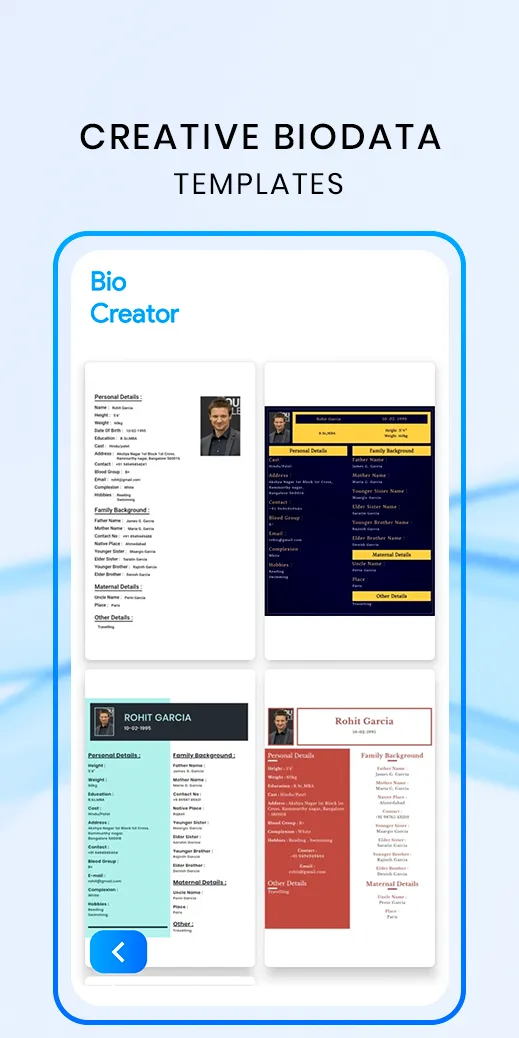 Biodata for Marriage | Indus Appstore | Screenshot