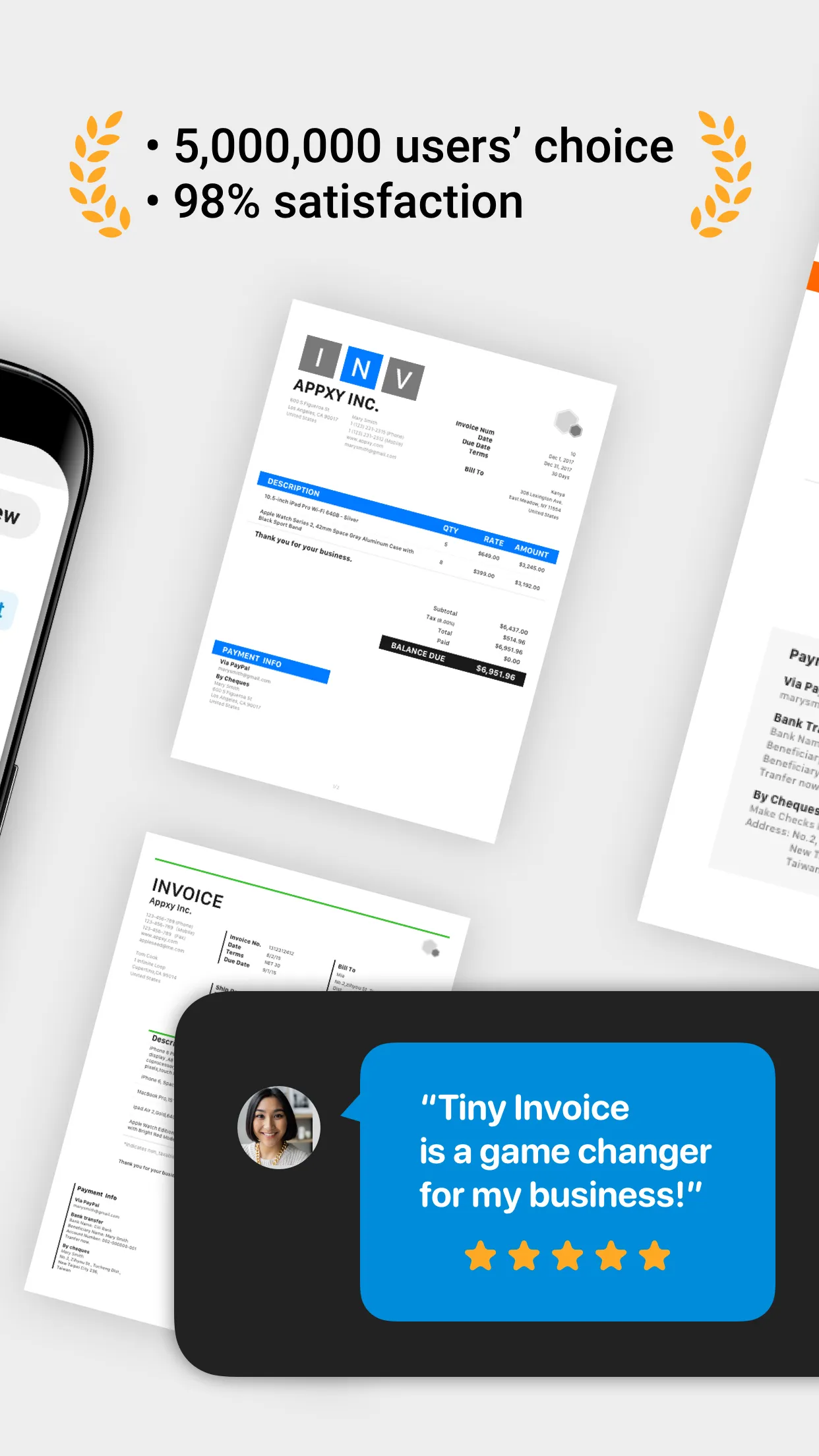 Invoice Maker - Tiny Invoice | Indus Appstore | Screenshot