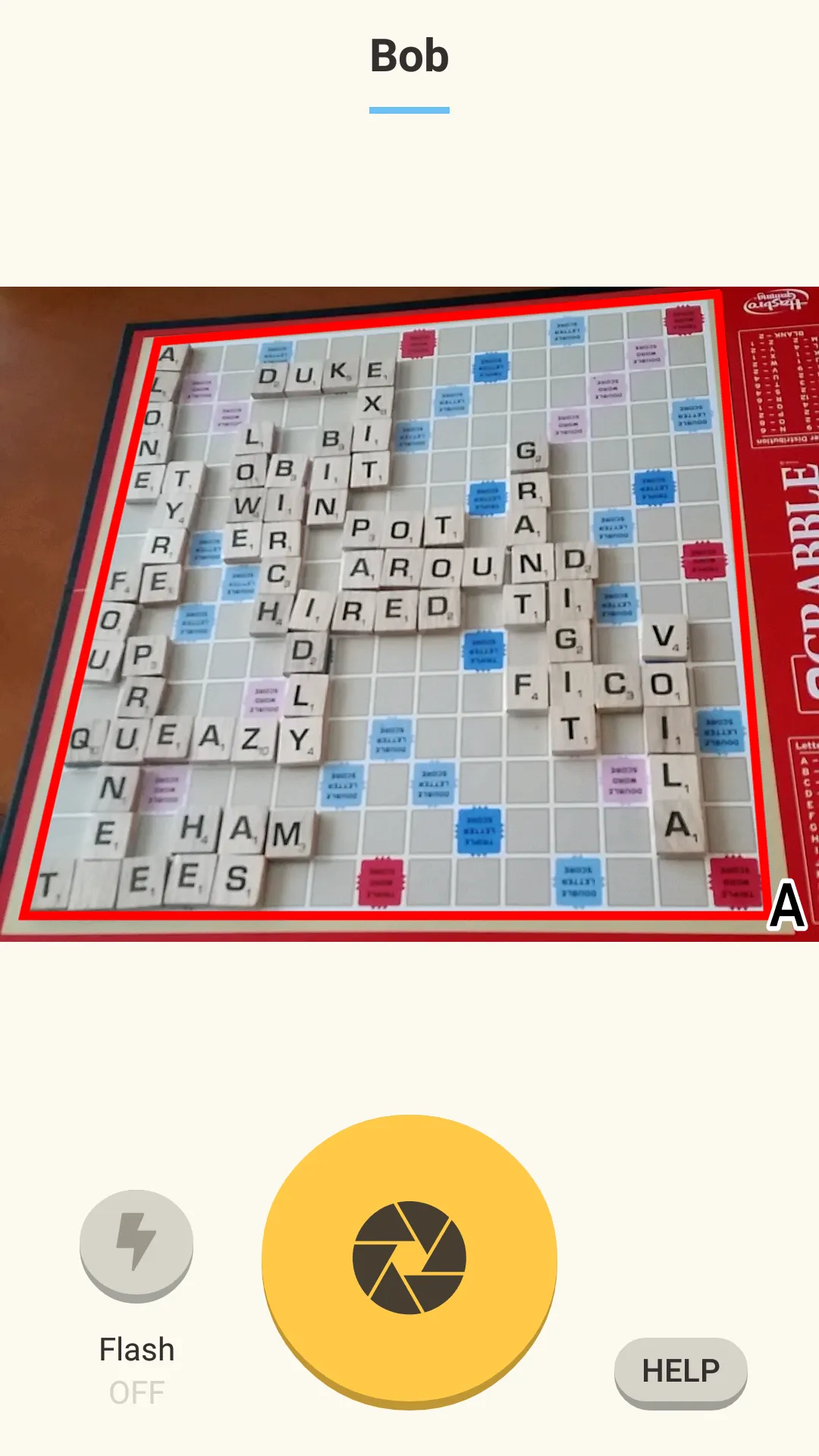 Scorable - OCR for Scrabble | Indus Appstore | Screenshot