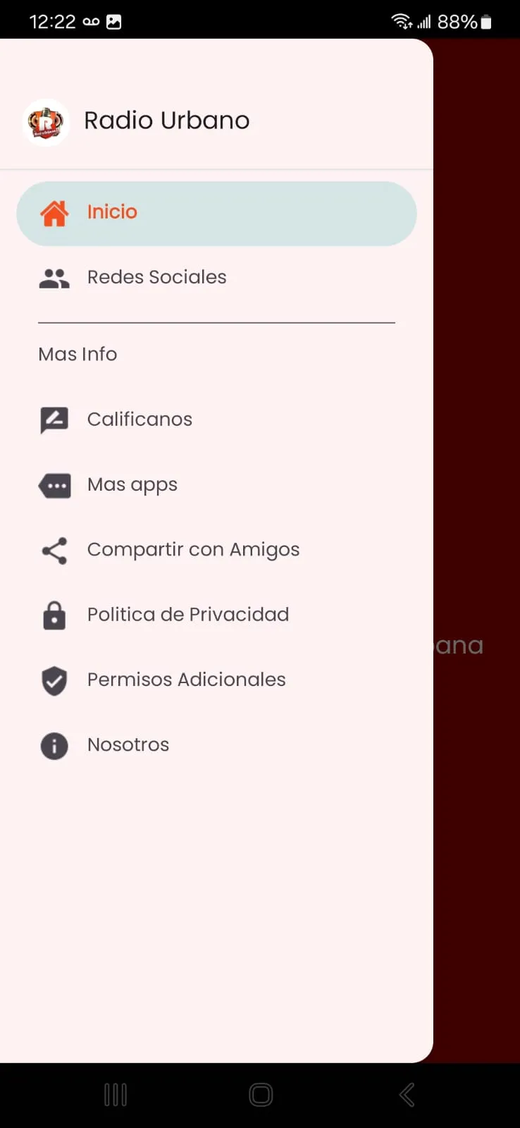 Radio Urbano | Indus Appstore | Screenshot