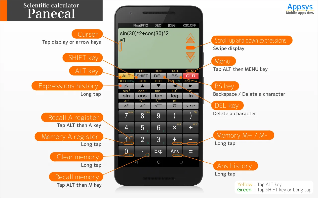 Panecal Scientific Calculator | Indus Appstore | Screenshot