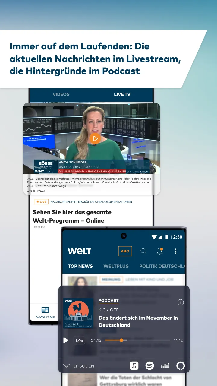 WELT News & Live-TV | Indus Appstore | Screenshot