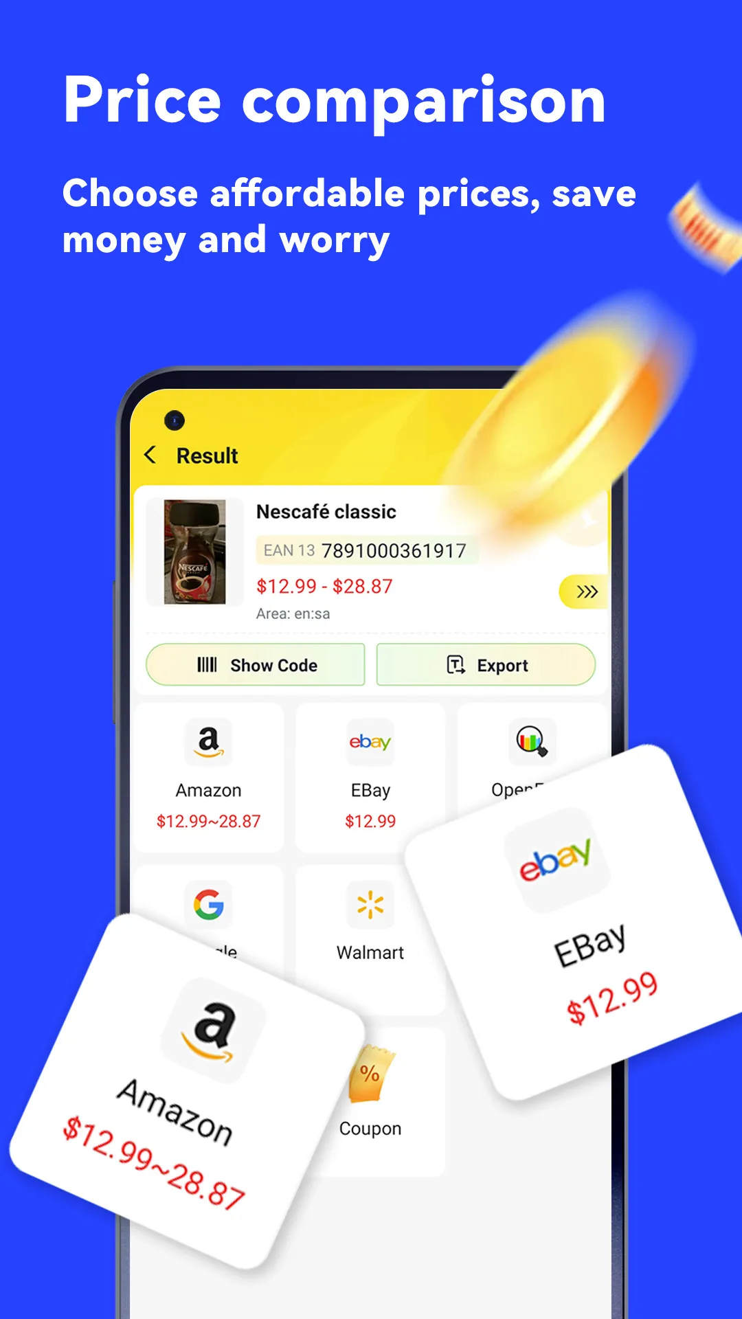 Barcode Scanner & QR Reader | Indus Appstore | Screenshot