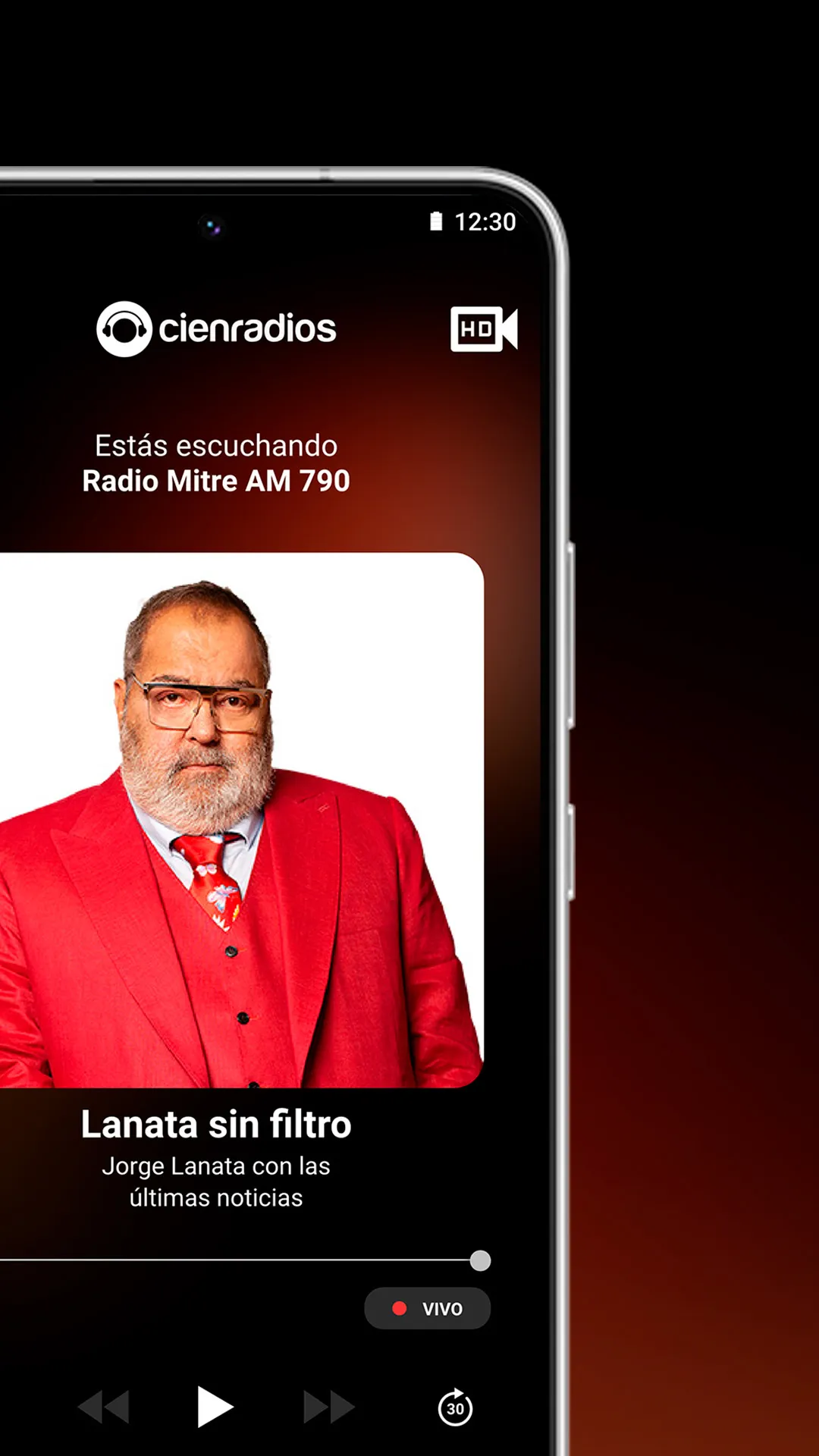 Cienradios | Indus Appstore | Screenshot