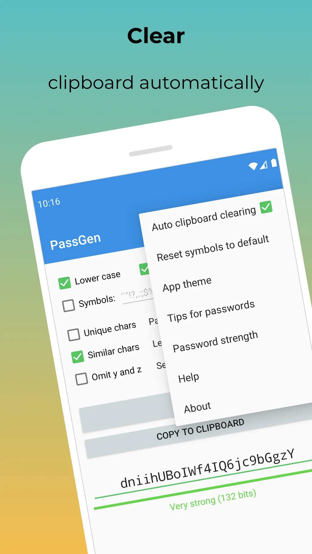 PassGen - Password Generator | Indus Appstore | Screenshot