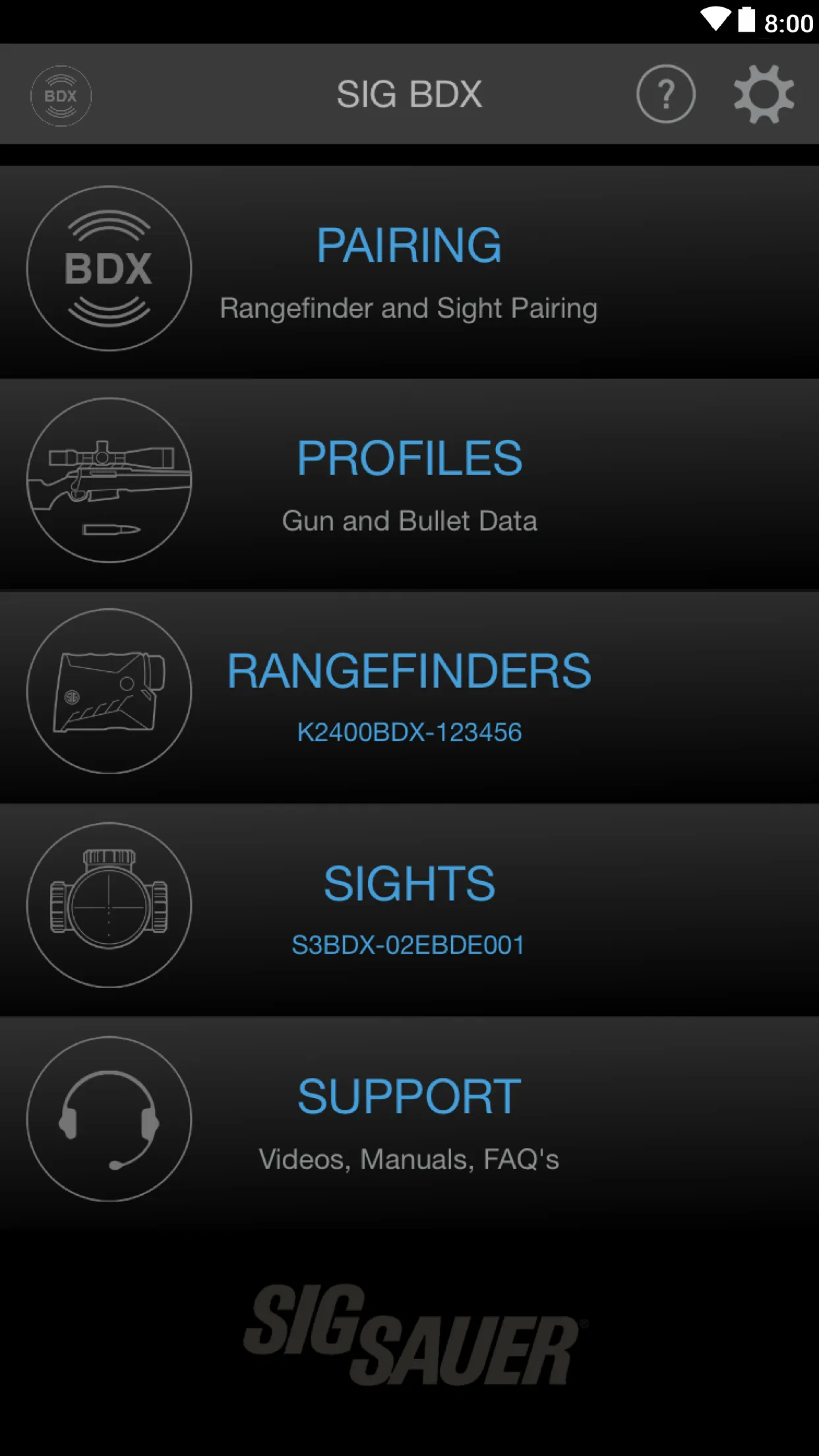 SIG BDX | Indus Appstore | Screenshot