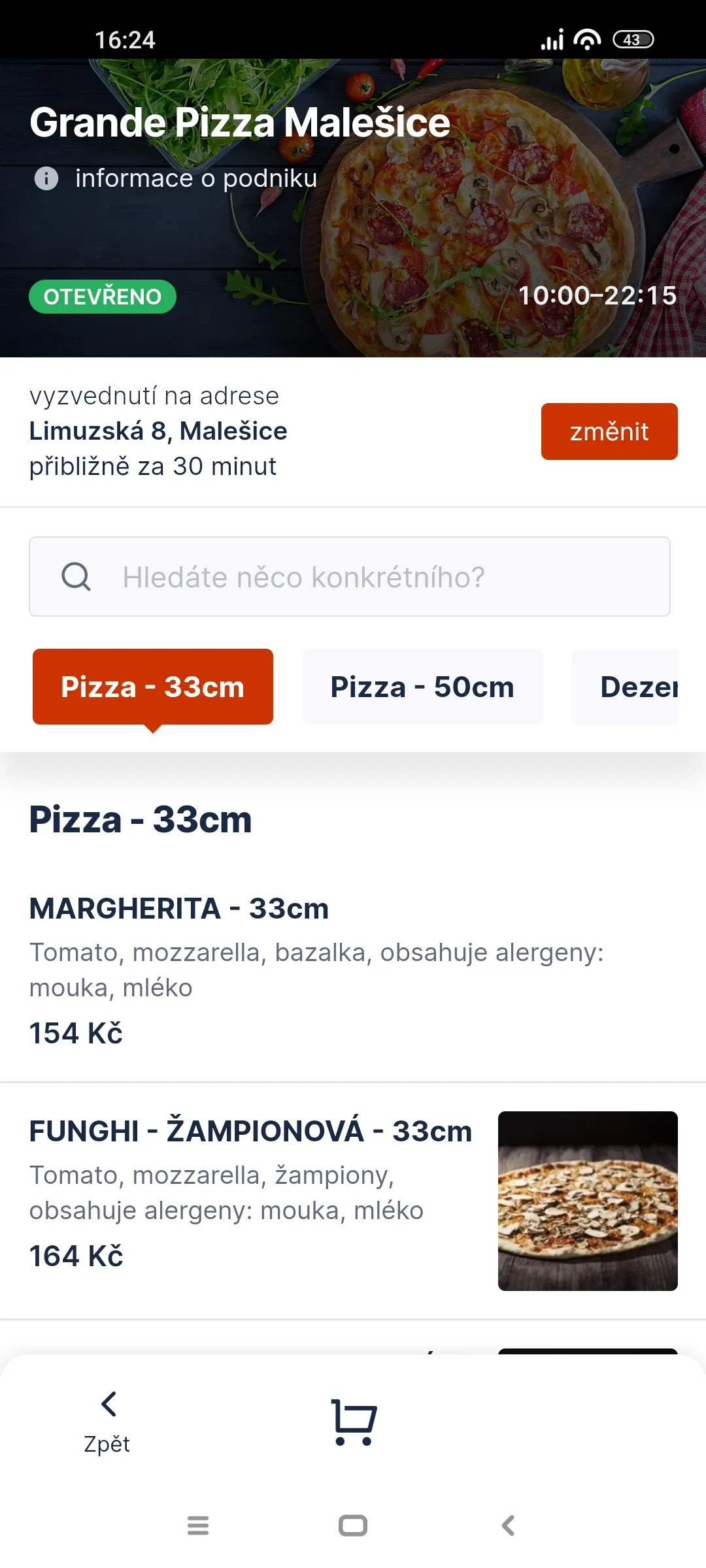 Grande Pizza Malešice | Indus Appstore | Screenshot