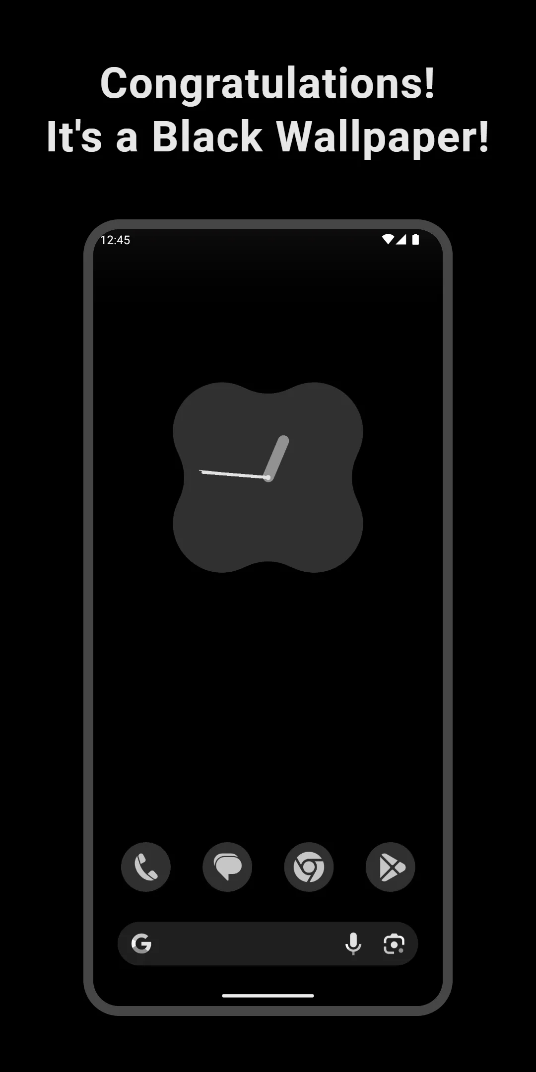 Pitch Black Wallpaper | Indus Appstore | Screenshot