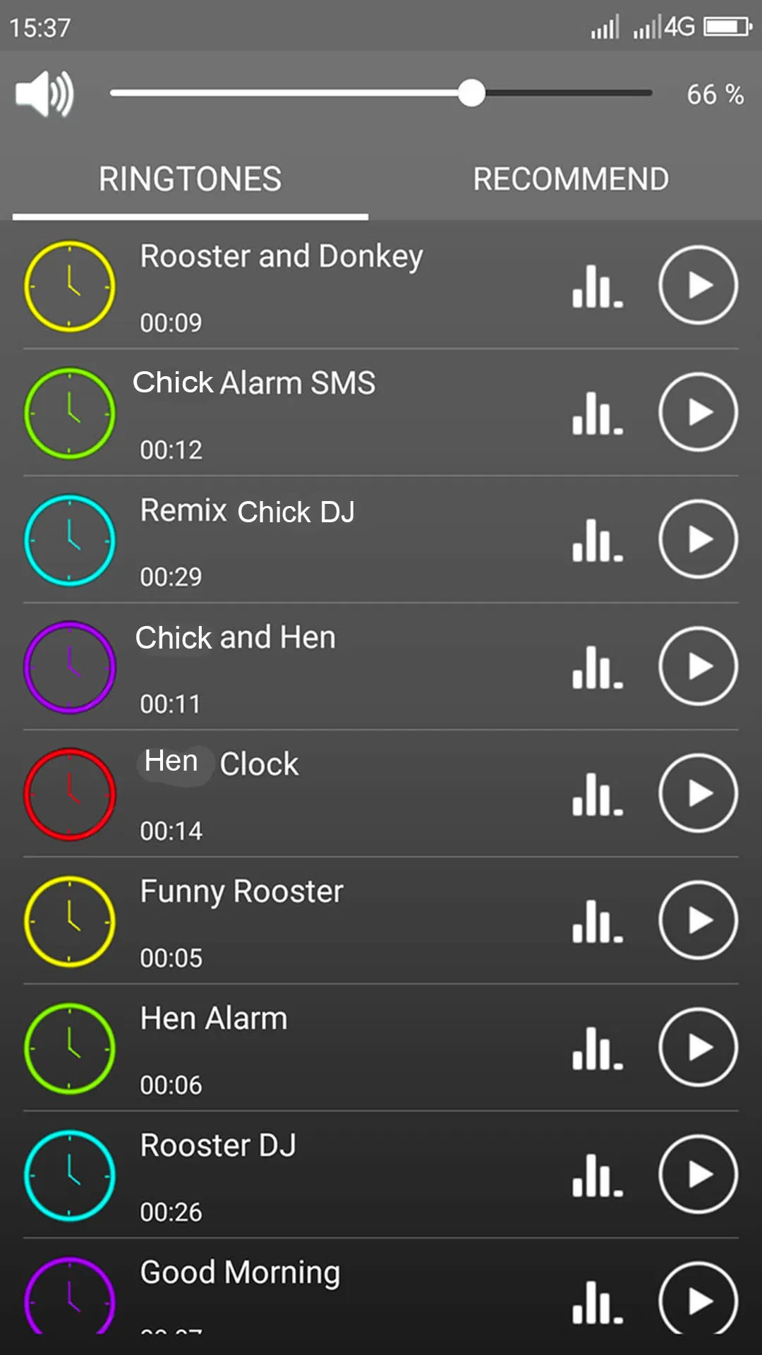 Funny Alarm Clock Ringtones | Indus Appstore | Screenshot