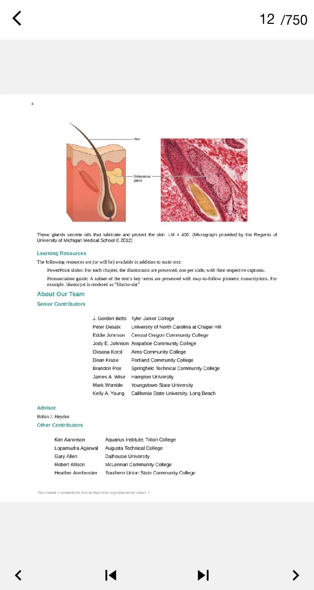 Book Anatomy and physiology | Indus Appstore | Screenshot