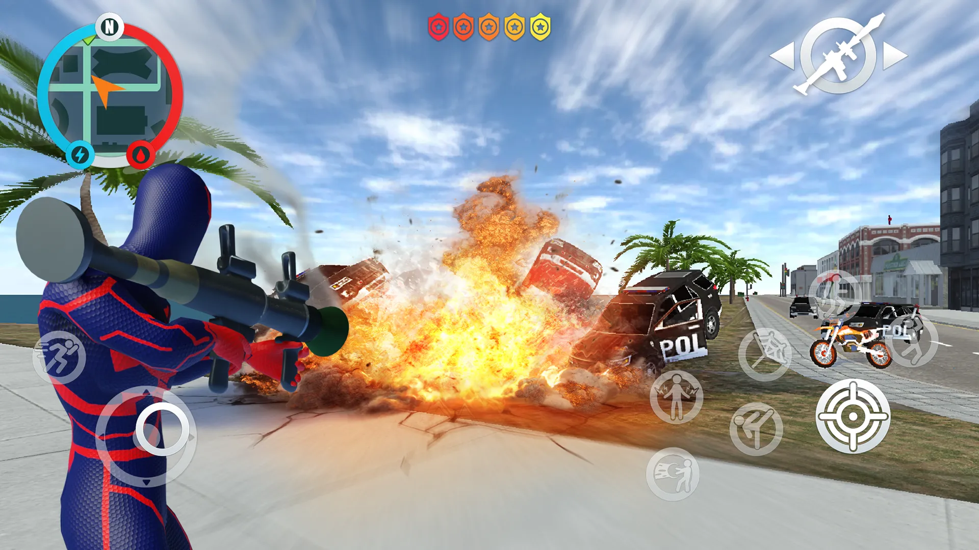 Gangster City: Hero vs Monster | Indus Appstore | Screenshot