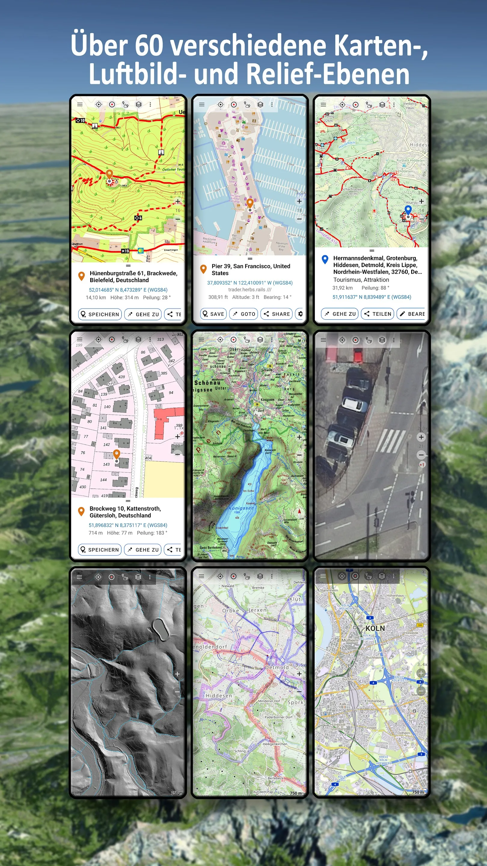 German Topo Maps | Indus Appstore | Screenshot