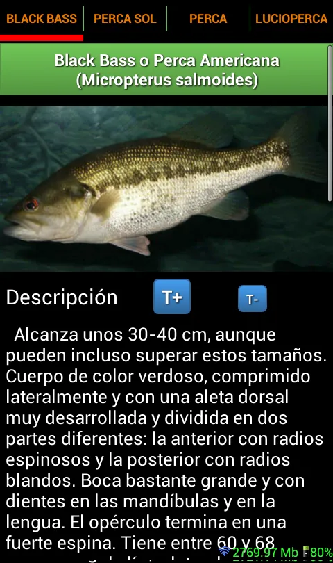 Guia de Peces de Río | Indus Appstore | Screenshot