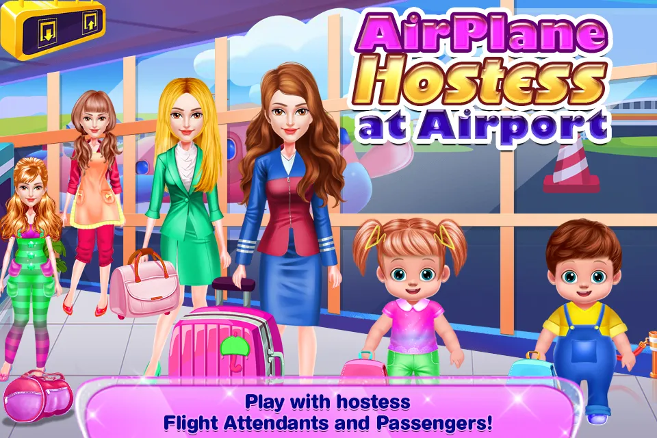 Flight Attendants Airport Game | Indus Appstore | Screenshot