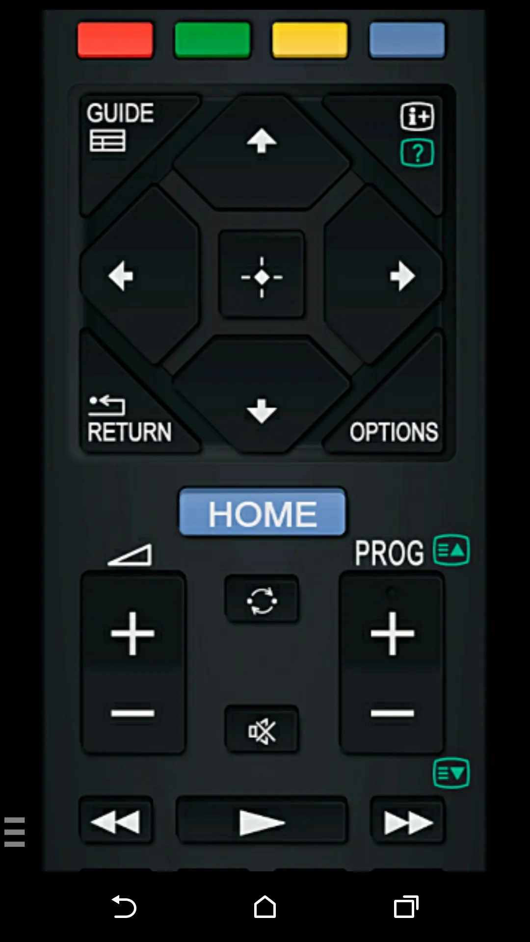 TV Remote for Sony TV | Indus Appstore | Screenshot