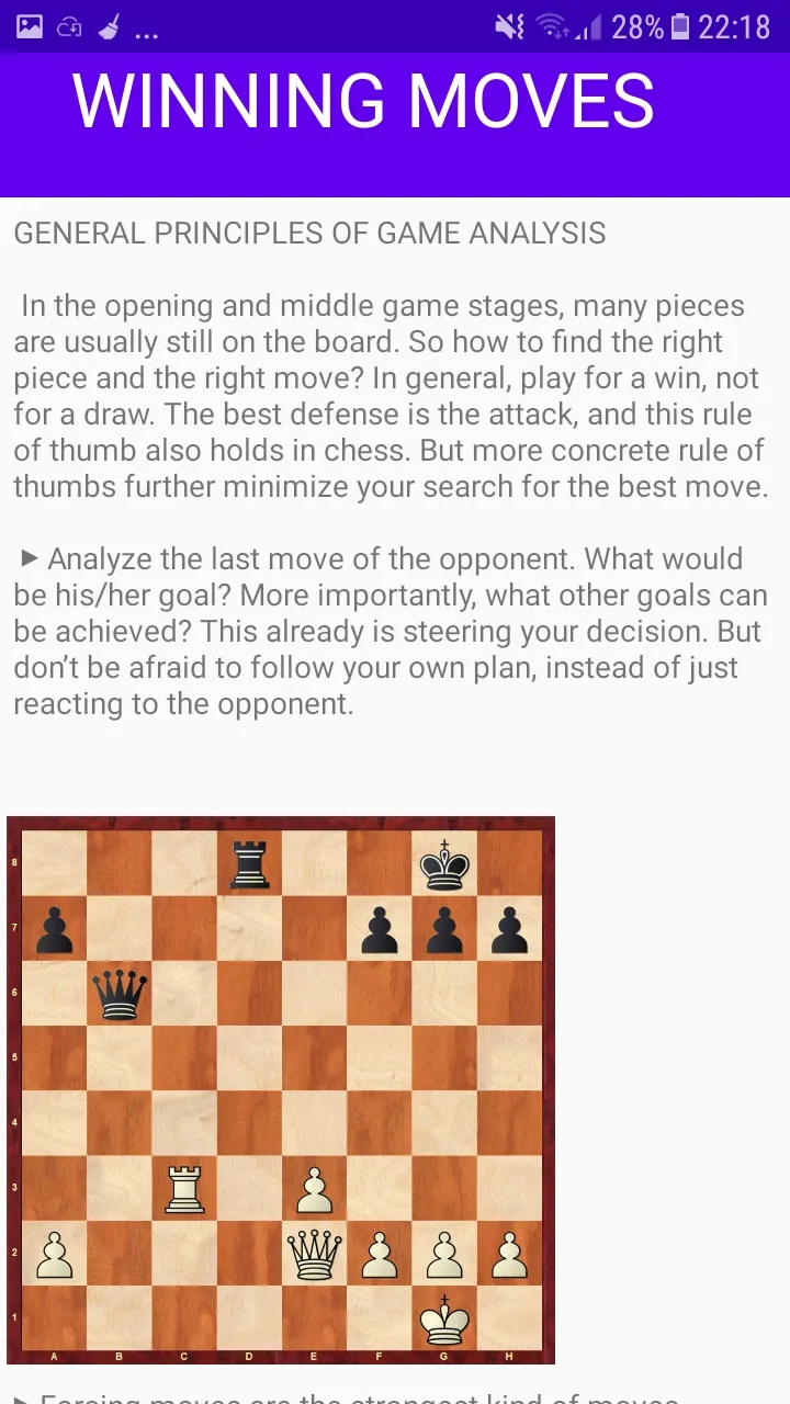 Winning Chess Moves | Indus Appstore | Screenshot