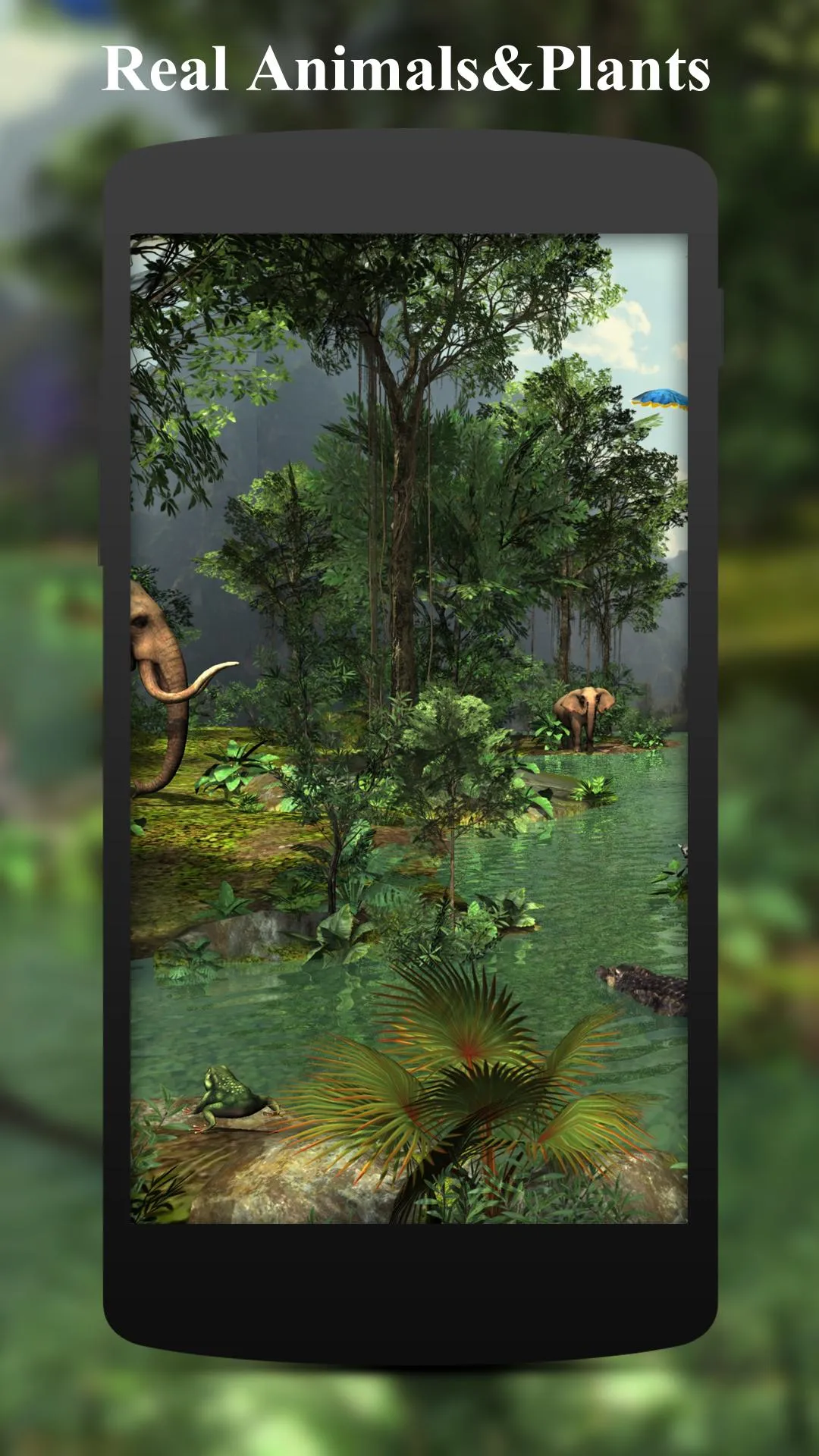 3D Rainforest Live Wallpaper | Indus Appstore | Screenshot