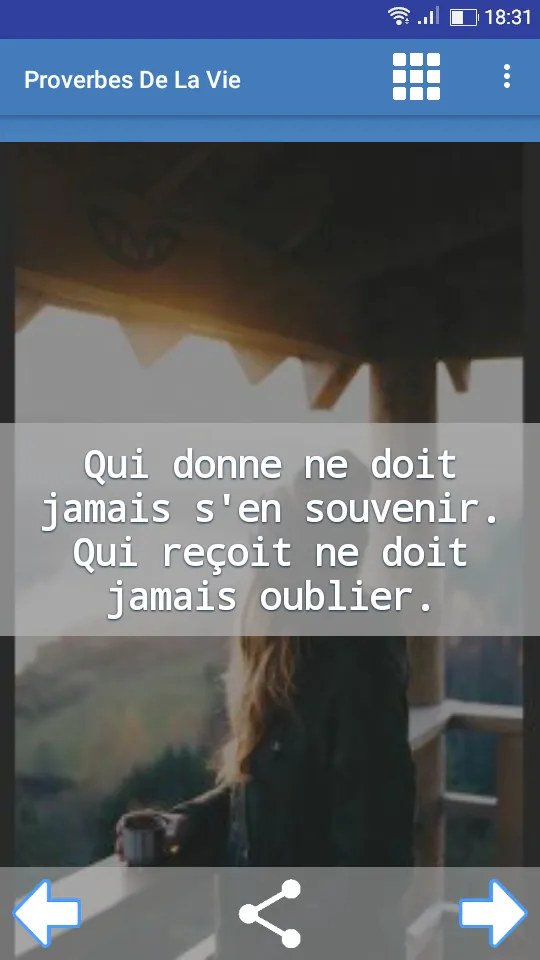 Proverbes De La Vie En Images | Indus Appstore | Screenshot