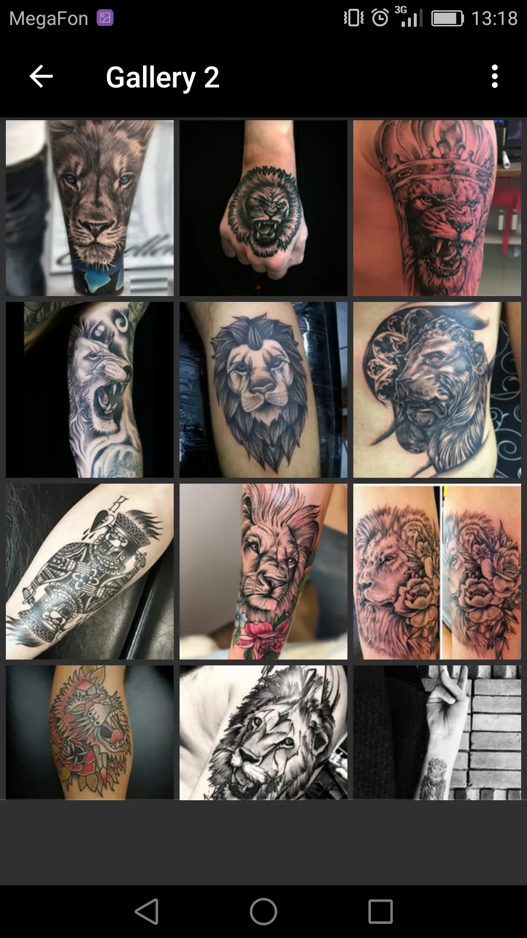 Lion Tattoo | Indus Appstore | Screenshot