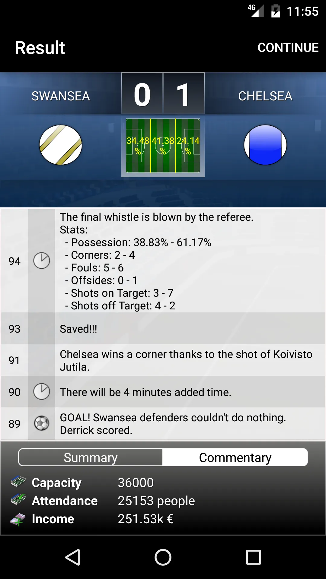 iClub Manager 2: football mana | Indus Appstore | Screenshot