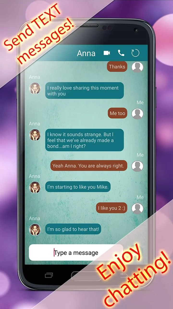 Anna Girlfriend Call Simulator | Indus Appstore | Screenshot