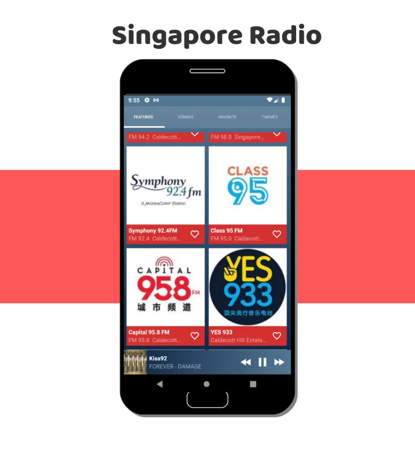 Singapore Radio Stations Onlin | Indus Appstore | Screenshot