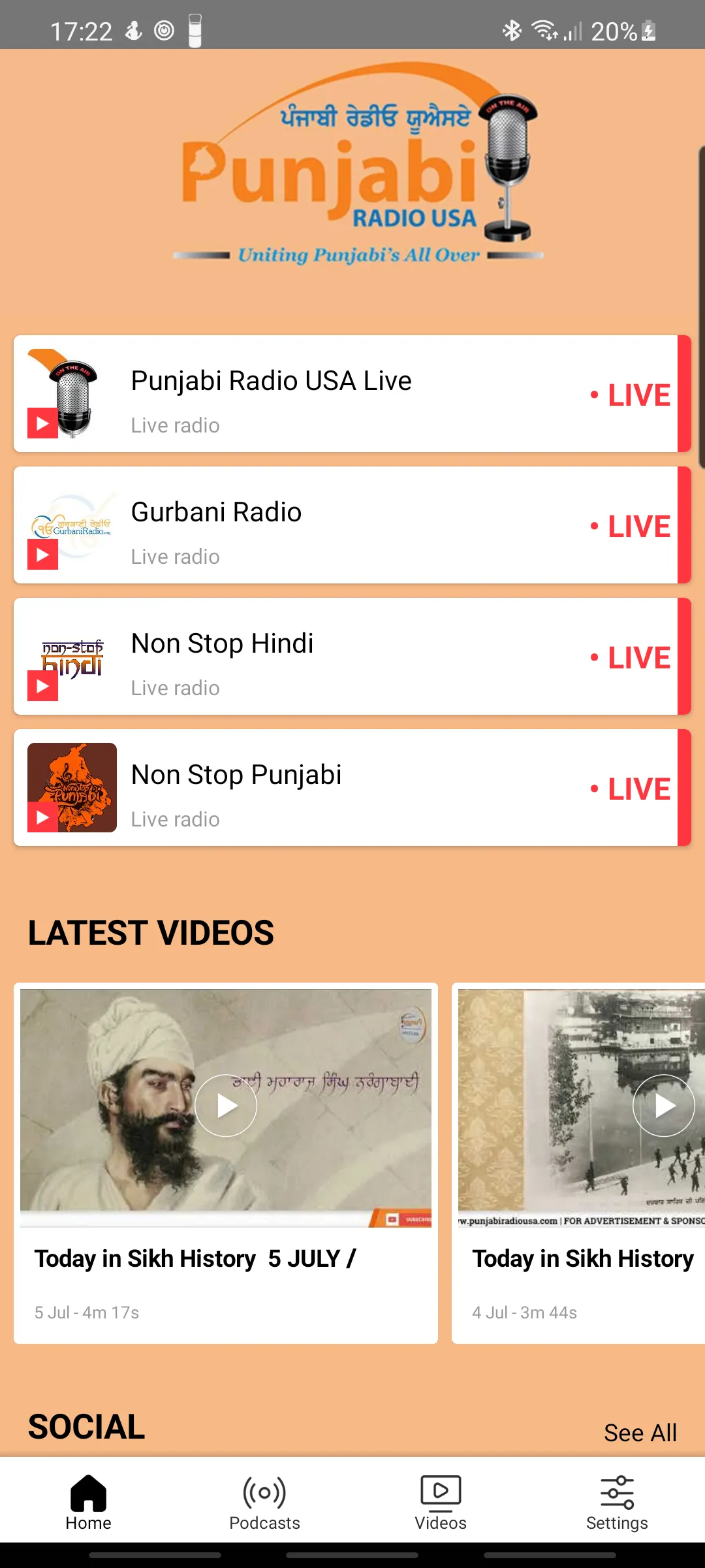 Punjabi Radio USA | Indus Appstore | Screenshot